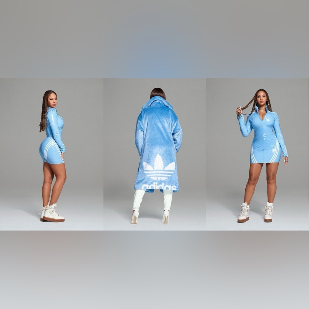 Ivy Park x Adidas Icy Park Latex Dress